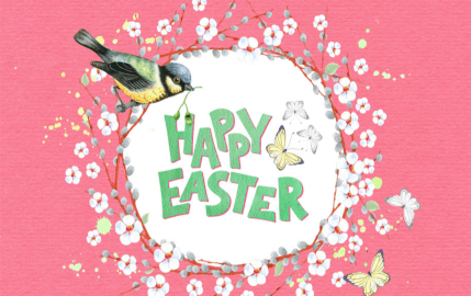 Happy Easter Bird